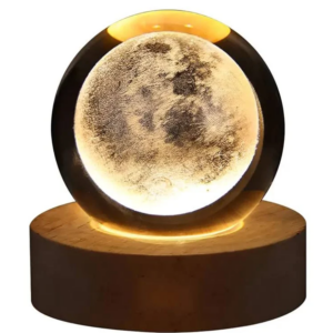 Velador Esfera Cristal 6 cm Distintos Motivos