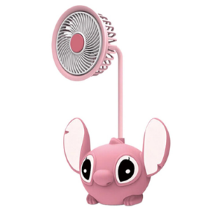 Mini Ventilador Stich Con Sacapuntas H02 - 026P7