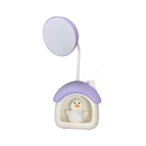 Lampara Led Niños Only Pato Lila Mod 009