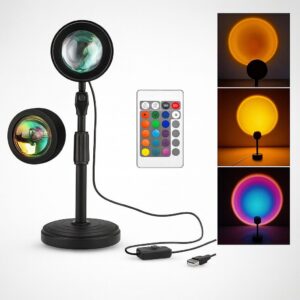 Lampara Led Sunset RGB Con Control