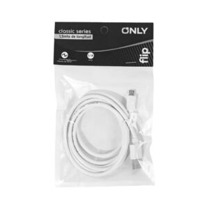 Cable Only V8 1.5 metros Flip