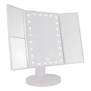 Espejo De 3 Paneles Con Luz Tactil XR-568