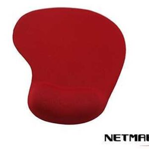 PAD MOUSE NETMAK NM GEL ROJO