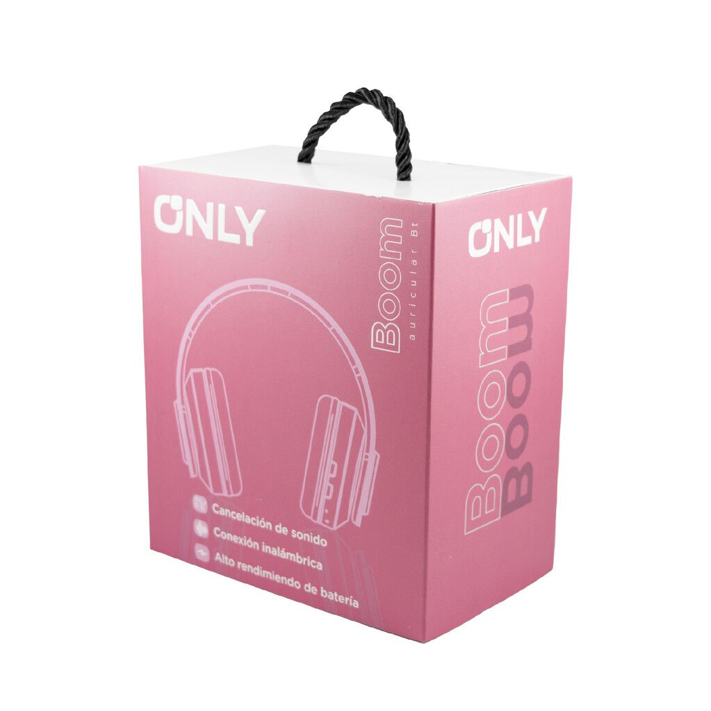 Auricular Bluetooth Only Boom Rosa