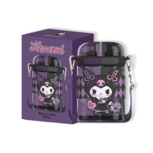 Botella Kuromi Bi Color 640 ml