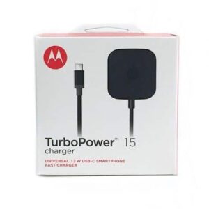 Cargador Para Celular Motorola Turbo Power 15 Con Cable C - C