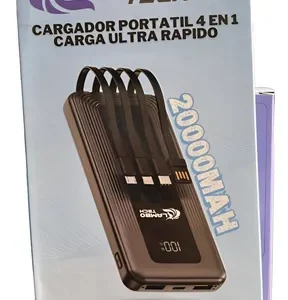 Cargador Portatil Power Bank 20.000 mah Lambo Tech LT 2565 Para Celular