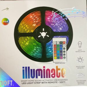 Tira Led RGB 3mts Con Control Remoto