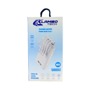 Cargador Portatil Power Bank Lambo Tech 5000 mah Para Celular