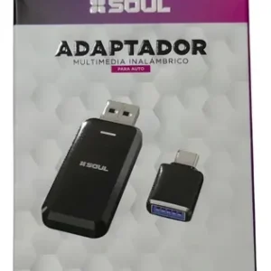 Adaptador Multimedia Para Auto Marca Soul Carplay Android Auto