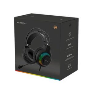 Auricular RGB Gamer Netmak N18